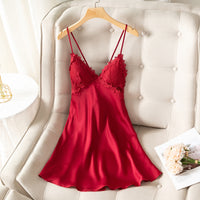 Nightdress High-quality Back Straps Cross Air-conditioned Room Loungewear