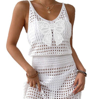 Sexy Knitted Strap Dress Women