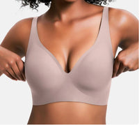 Multicolor Everyday Natural-Style Padded Seamless Bra