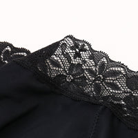 Women's Lace Mid-Waist Cotton Physiological Pants