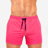 Mesh Lining Swimming Sports And Fitness Shorts