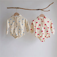 Love Bag Fart Romper Male And Female Baby Foreign Style Jumpsuit