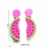 Bold And Eye-catching Cherry Earrings With A Striking Design