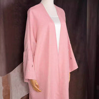 Muslim Elegant Cardigan Embroidered Dress Robe