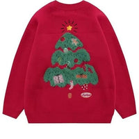 Christmas Design Sense Autumn And Winter Loose Couple Knitwear Sweater