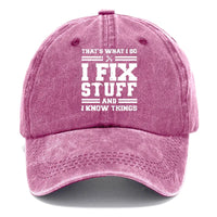 Washed Print Denim Baseball Cap Retro Versatile Soft Top Hat