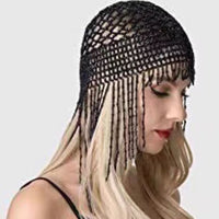 Popular Belly Dance Hat Performance Hair Ornaments Handmade Beaded