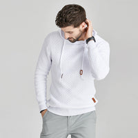 Autumn And Winter New Men's Brocade Sweater Long-sleeved Hoodie