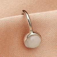 Vintage Copper Opal U-shaped False Nose Ring