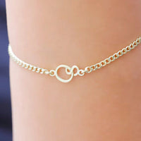 The Letter Bracelet Can Be Customized With Two English Letters