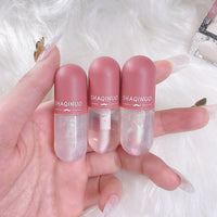 Mini Capsule Lip Gloss Transparent Color Changing Moisturizing And Nourishing Lip Lacquer
