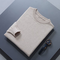 Men's Fashionable Crew-Neck Casual Loose Sweater