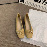 Women's Mary Jane Shoes For Fairy Style Matching Dresses, New Spring 2026 Style, Low-Cut Slip-On Flats