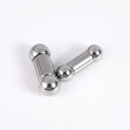 Large Size Internal Teeth Straight Rod Stainless Steel Earrings Body Ring