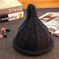 Hat Female Winter Korean Coarse Tide Handmade Warm Knitted Wool Hat