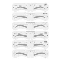 Reusable Eyebrow Mold With Elastic Band Multifunctional DIY Eyebrow Makeup Tool Suitable For Beginner