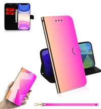 Phone Case Anti-mirror Leather Cover Flip