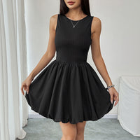 Women's Fashion Solid-Color Strap Dress
