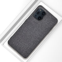 Mobile Phone Case Canvas Pattern Soft Edge Protective Cover Creative Back Shell