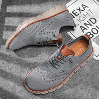 Large-size Breathable Mesh Soft-soled Lightweight Slip-on Casual Shoes