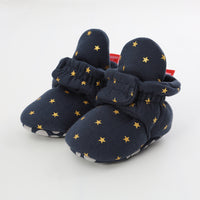Knitted baby cotton shoes