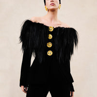 Autumn Design Stylish Elegant Suit Jacket For Women