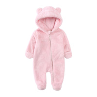 Flannel Baby Warm One-piece Romper