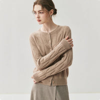 Ribbed Sweater With A Crew Necksoft