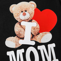Children's Love Letter Print Jumpsuit