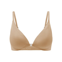 Women's Underwear Thin Small Breast Push Up Women's Front Buckle Backless Bra