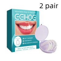 Adjustable Snap On Denture Temporary Filling Braces