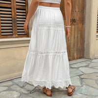 Women's Fashionable All-Match Patchwork Casual Skirt