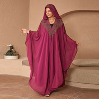 High-definition Muslim Shawl Hooded Cloak