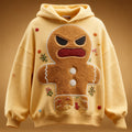 Fashion Casual Printed Polyester Sweater