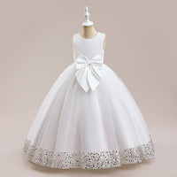 New Sequins Children's Mesh Dress