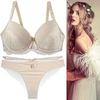 Seamless One-piece Adjustable Bra Set That Controls Underboob Bulge