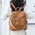 Ins Internet Celebrity Minimalist Large Capacity Versatile Backpack