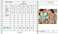Women's Plus Size One-piece Bikini Nylon Hard Bag Chest Lace-up Printed Women's Swimsuit