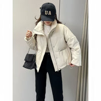 Women's Warm Wash-Free Loose-Fit Padded Cotton Coat
