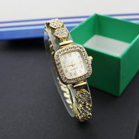 Special Interest Light Luxury Temperament And Fully-jewelled Square Fashion Watch