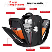 Men's Simplicity Daily Commuter Waterproof Business Computer Bag