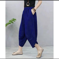 Summer Thin Loose Harem Pants For Women