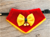 Christmas Bib Ornament Decoration Pet Saliva Towel Winter Warm Scarf