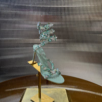 Amoi Crystal Elegant Fashion Outerwear High Heels