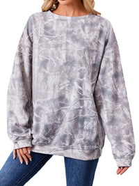 3D Digital Printing Women's Trendy Round Neck Sweater