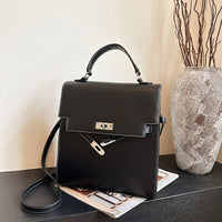 Vintage Buckle Backpack Multifunctional Women's Shoulder Bag