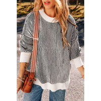 European And American Leisure Loose All-matching Jumper Top