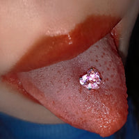 Tongue Stud Spice Titanium Steel Allergy Sweet Cool Personality
