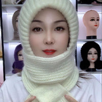 Hand-knitted Stylish And Versatile Outdoor Cold And Wind-proof Hat