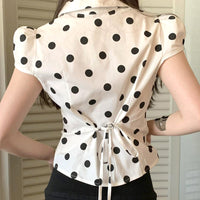 Stylish Casual Fitted Waist T-shirt With Tie-up Details And Short Sleeves